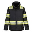thumbnail image 1 of Portwest F144 Mens Durable Iona Plus Extreme Protection Winter Work Jacket Black, X-Large, 1 of 1