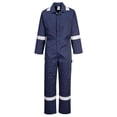 thumbnail image 1 of Portwest F813 Mens Relective Iona Polycotton Safety Coverall Navy, 2X-Large, 1 of 4