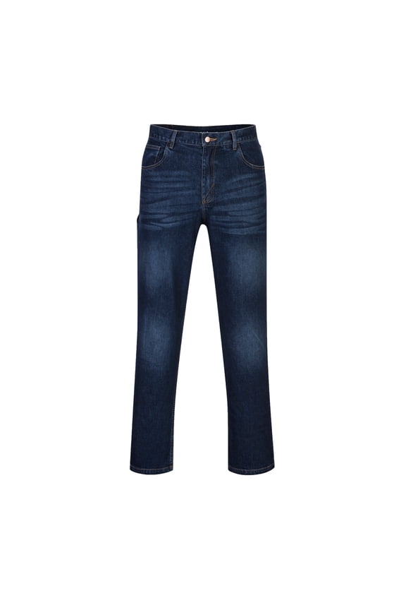 FR54 Mens Durable FR Stretch Denim Safety Jeans Indigo, 50