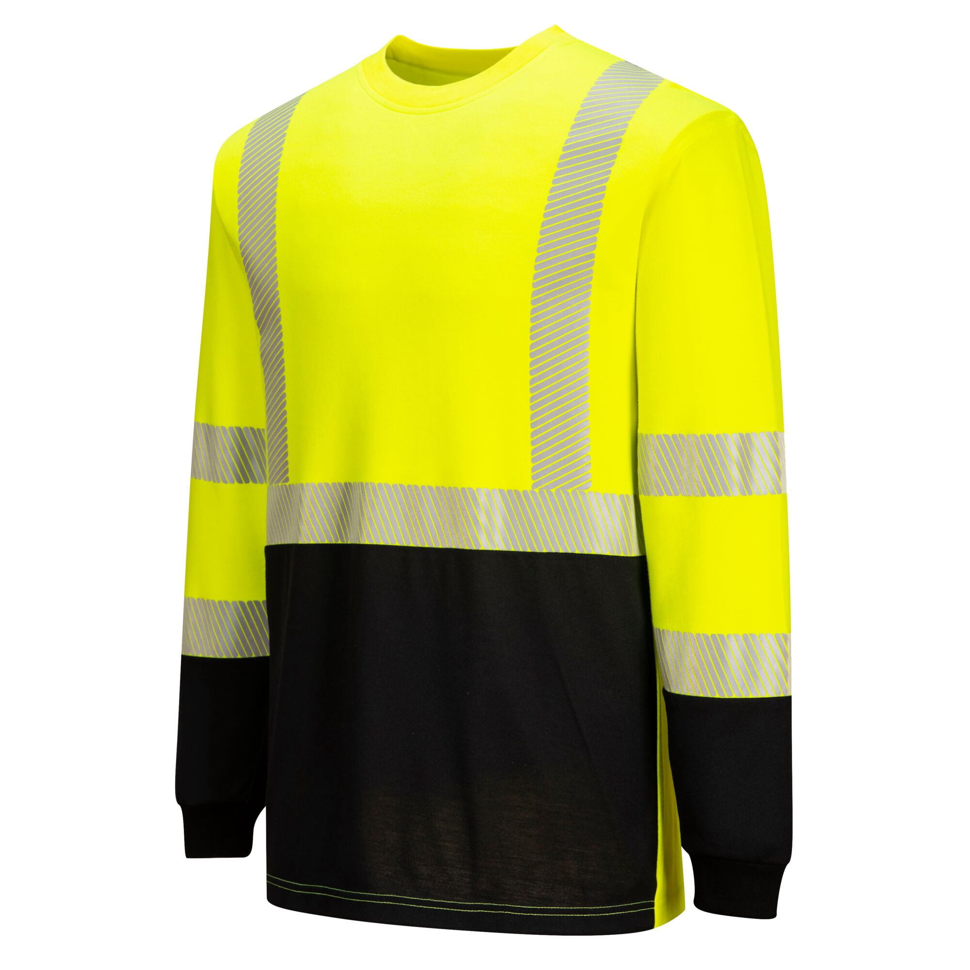 Portwest FR709 FR Hi Vis Two Tone Crew Flame Resistant Modacrylic Work ...