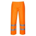thumbnail image 1 of Portwest H441 Waterproof Hi Vis Reflective Safety Rain Pants Orange, Medium, 1 of 5