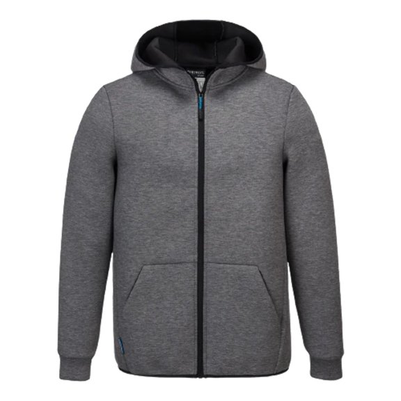 Portwest KX3 Technical Fleece Front Zip Opening Comfortable Hooded Jacket T831