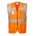 thumbnail image 1 of Portwest US476 Berlin Executive Safety Vest Orange, 5X-Large, 1 of 2