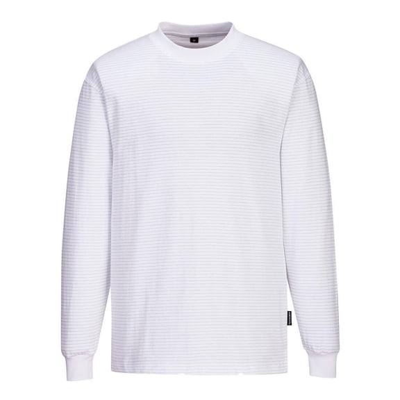 Portwest Mens Anti-Static Long-Sleeved T-Shirt