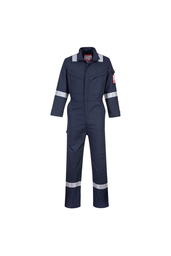 Mens Bizflame Flame Resistant Work Overall/Coverall