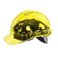 thumbnail image 1 of Portwest PV64YER Peak View Ratchet Translucent Hard Hat, Yellow, 1 of 8