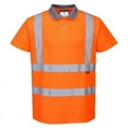 thumbnail image 1 of Portwest RT22 High Visibility Short Sleeve Polo Orange, XX-Large, 1 of 1