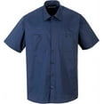 thumbnail image 1 of Portwest S124 Industrial Work Shirt S/S-Navy-5XL, 1 of 2