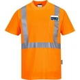 thumbnail image 1 of Portwest S190 High Visibility Comfort Pocket T-Shirt Orange, Medium, 1 of 2