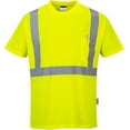 thumbnail image 1 of Portwest S190 High Visibility Comfort Pocket T-Shirt Yellow, Large, 1 of 2