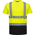 thumbnail image 1 of Portwest S378 Hi-Vis 2-Tone T-Shirt-Yellow/Black-3XL, 1 of 2