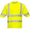 thumbnail image 1 of Portwest S393 Dayton Lightweight Class 3 Safety T-Shirt Yellow, 4X-Large, 1 of 1