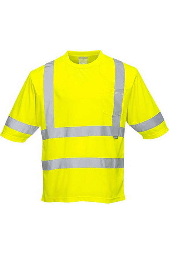 S393 Dayton Class 3 T-Shirt-Yellow-XXL