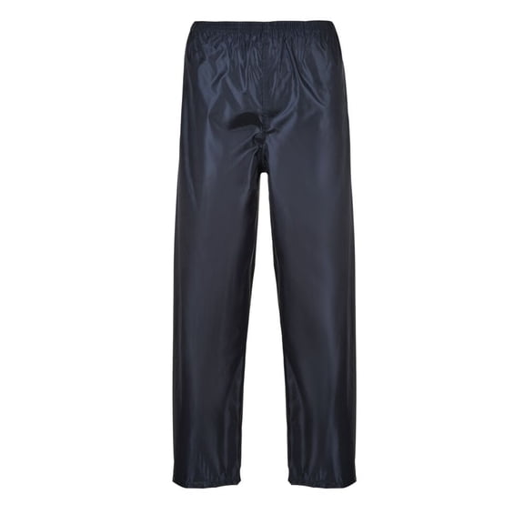 Portwest S441 Men's Lightweight Adjustable Waterproof Classic Rain Pants Navy, X-Large