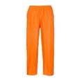 thumbnail image 1 of Portwest S441 Men's Lightweight Adjustable Waterproof Classic Rain Pants Orange, X-Large, 1 of 5
