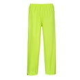 thumbnail image 1 of Portwest S441 Men's Lightweight Adjustable Waterproof Classic Rain Pants Yellow, Medium, 1 of 5