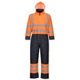 thumbnail image 1 of Portwest S485 Hi-Vis Contrast Coverall Orange/Navy, Medium, 1 of 3