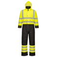 thumbnail image 1 of Portwest S485 Hi-Vis Contrast Coverall Yellow/Black, Large, 1 of 3