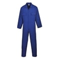 thumbnail image 1 of Portwest S999 Men's Work Coveralls - Protective Polycotton Overalls Durable Workwear Boiler Suit for Mechanics Warehouse Garages DIY Royal Blue, Medium, 1 of 5