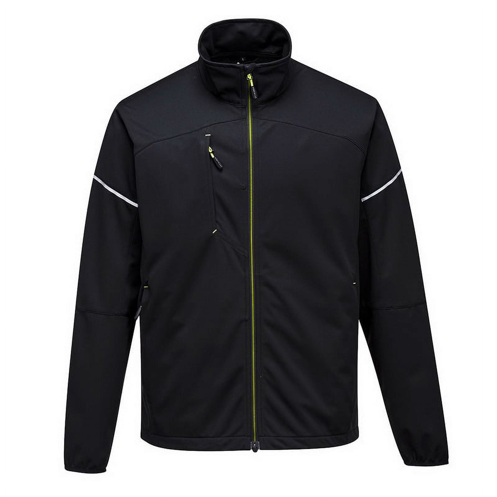 Portwest T620 PW3 Flexible Shell Workwear Jacket Black, Large - image 1 of 2
