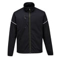thumbnail image 1 of Portwest T620 PW3 Flexible Shell Workwear Jacket Black, X-Large, 1 of 2