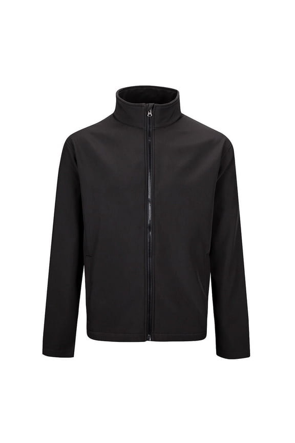 TK20 Men's Print & Promo Softshell Zip Jumper (2L) Black, X-Large