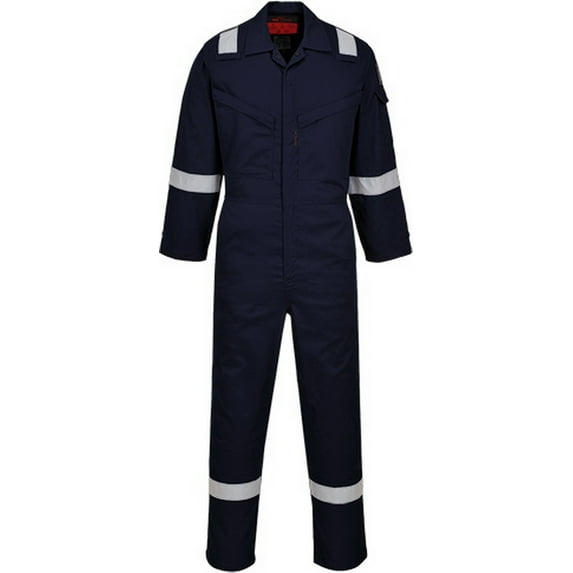 Portwest UAF73 Araflame Super Lightweight NFPA 2112 FR Coverall Navy, 62