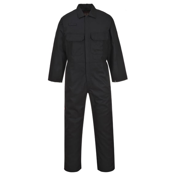 Portwest UBIZ1 Bizweld Welding Flame Resistant Coverall Black, 3X-Large