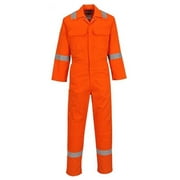 Portwest UBIZ5 Bizweld Iona FR Protective Workwear Coverall Orange, X-Large