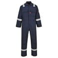 thumbnail image 1 of Portwest UBIZ5 Men's Hi Vis FR Coveralls - Bizweld Iona Flame Retardant Fireproof Workwear Overalls Navy, 4X-Large, 1 of 5