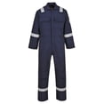 thumbnail image 1 of Portwest UBIZ5 Men's Hi Vis FR Coveralls - Bizweld Iona Flame Retardant Fireproof Workwear Overalls Navy, 5X-Large, 1 of 5