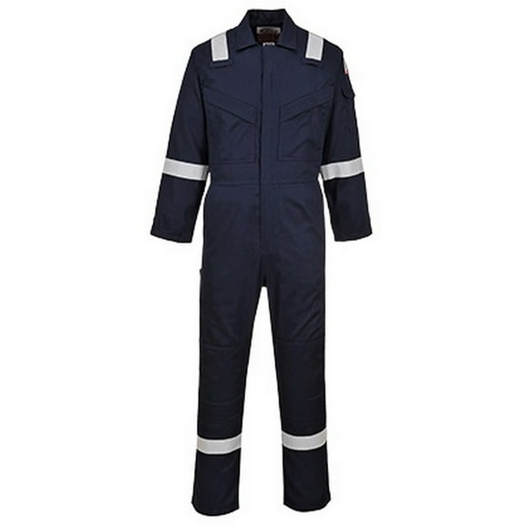 Portwest UFR21 FR Antistatic Coverall-Navy-XXL