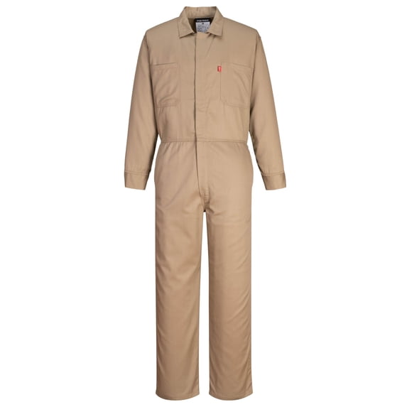 Portwest UFR87 Bizflame 88/12 Classic FR Coverall Khaki, X-Large