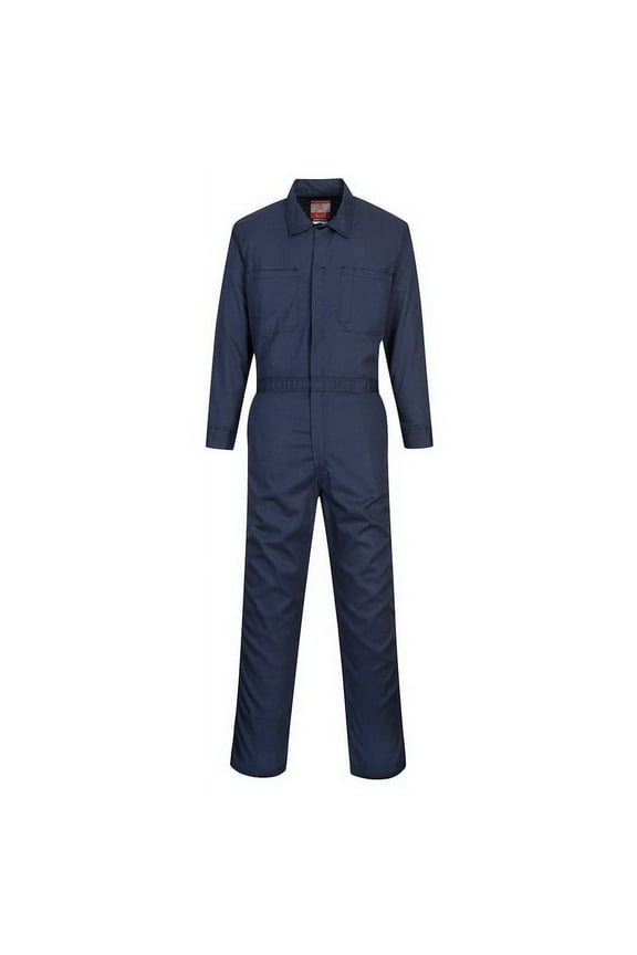 UFR87 Bizflame 88/12 Classic Flame Resistant Coverall Navy, X-Large