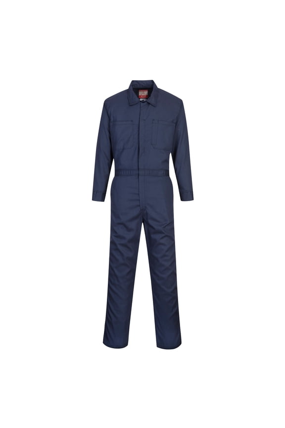 UFR87 Bizflame 88/12 Classic Flame Resistant Coverall Navy, X-Large