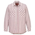 thumbnail image 1 of Portwest UFR97 Comfort Bizflame 88/12 FR Plaid Shirt White, 5X-Large, 1 of 4