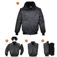 thumbnail image 1 of Portwest UPJ10 Pilot Jacket-Black-XXL, 1 of 2