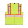 thumbnail image 1 of Portwest US383 Augusta Sleeved Hi-Vis Safety Vest Yellow, Large, 1 of 1