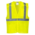 thumbnail image 1 of Portwest US384 High Visibility Economy Mesh Breakaway Vest Yellow, 4X-Large, 1 of 1