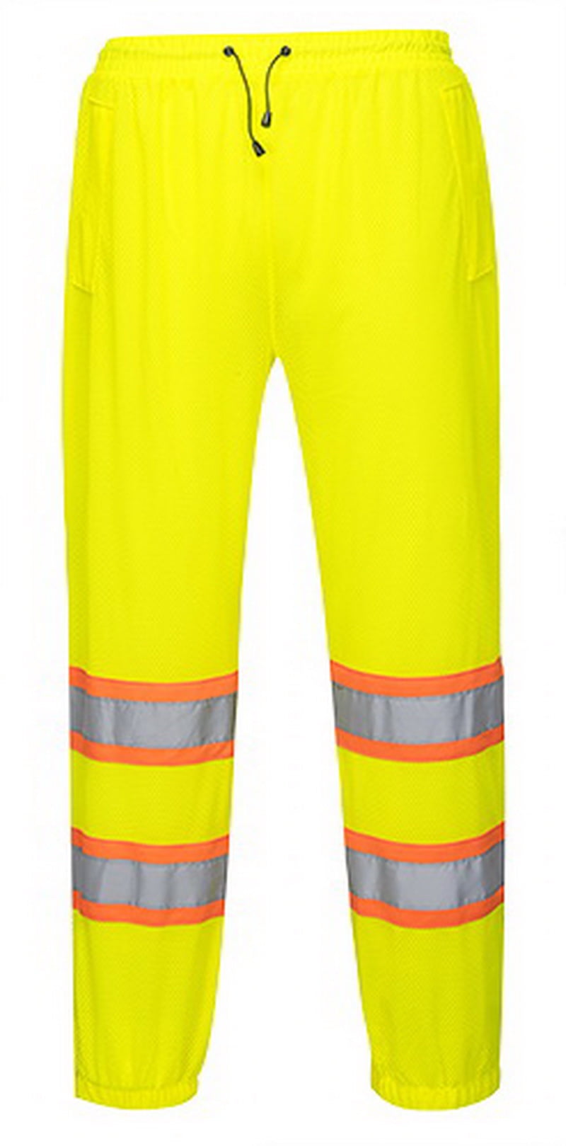 Pantalon De Pluie Haute Visibilité Portwest Hi-Vis Classic Contrast - Protection Imperméable Et Confortable