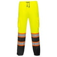 thumbnail image 1 of Portwest US388 Two-Tone Mesh Reflective Safety Overpants Yellow/Black, XX/3X, 1 of 1