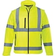 thumbnail image 1 of Portwest US428 Hi-Vis Softshell Jacket-Yellow-L, 1 of 2