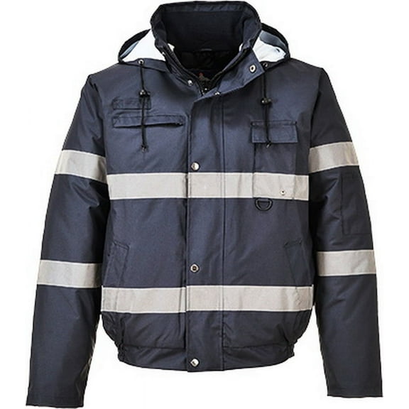 Portwest US434 Iona Lite Bomber Jacket-Navy-S