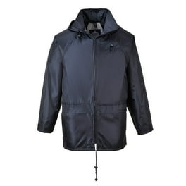ジャケット・アウター General Service Navy WET WEATHER Jacket Classic Rain Coat, Navy - 2XL - Walmart.com