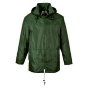 PORTWEST US440 Men's Lightweight Waterproof Classic Rain Jacket Olive, 5X-Large