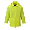 thumbnail image 1 of Portwest US440 Men's Lightweight Waterproof Classic Rain Jacket Yellow, Large, 1 of 5