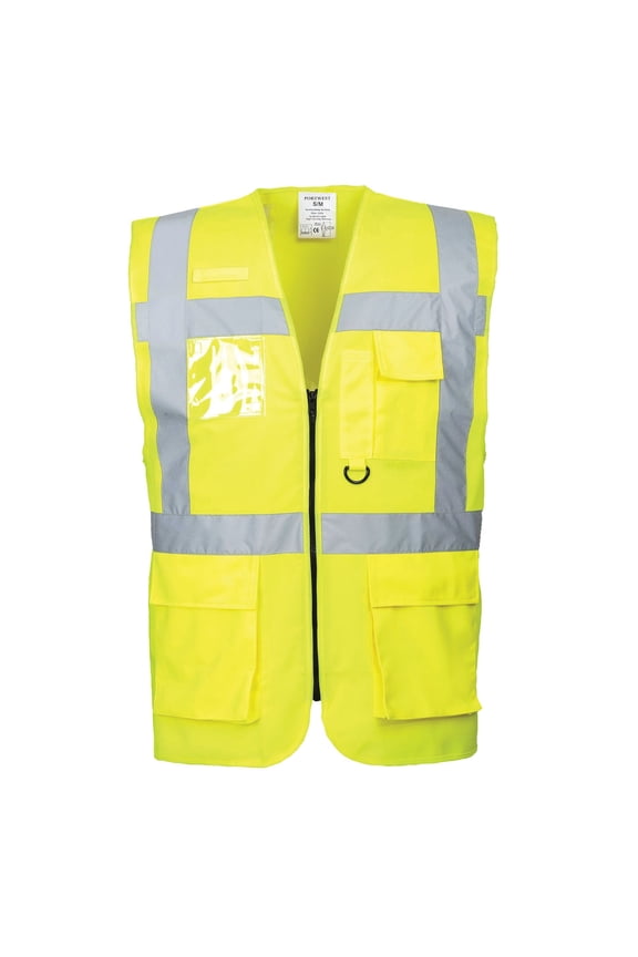 US476 Berlin Executive Safety Vest Yellow, 6X-Large