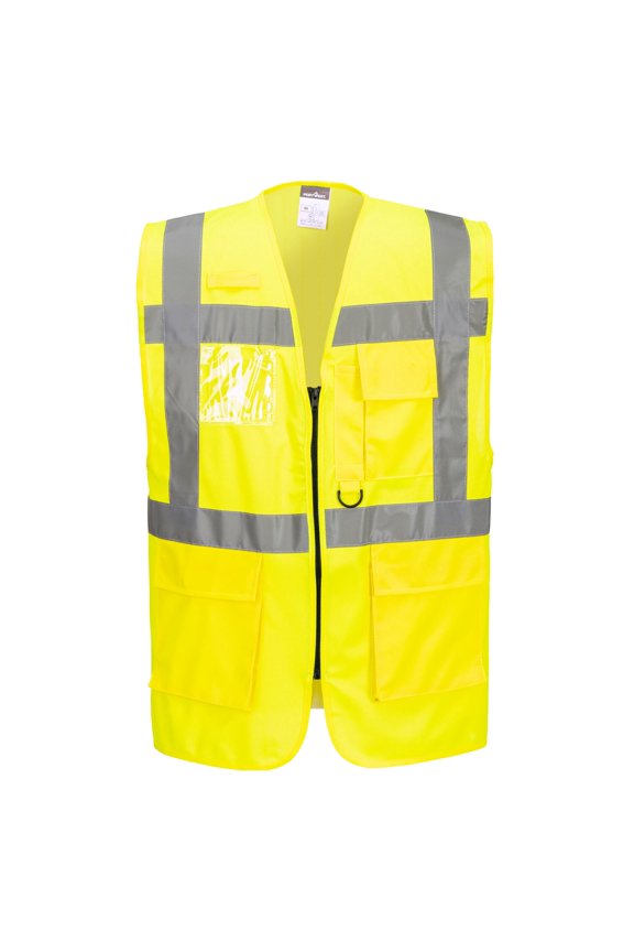 US476 Berlin Executive Safety Vest Yellow, Small