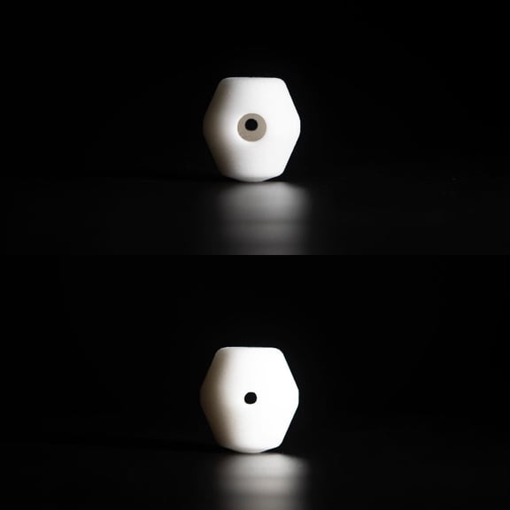 PoryKon MariKon Yo-Yo Counterweight - 3D Printed Nylon YoYo Counter Weight (White)