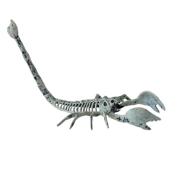 Posable Halloween Skeleton Decor - Life-Size Skeleton with Movable Joints for Spooky Yard, Haunted House & Party Decorations - Realistic Farm Animal Bone Display
